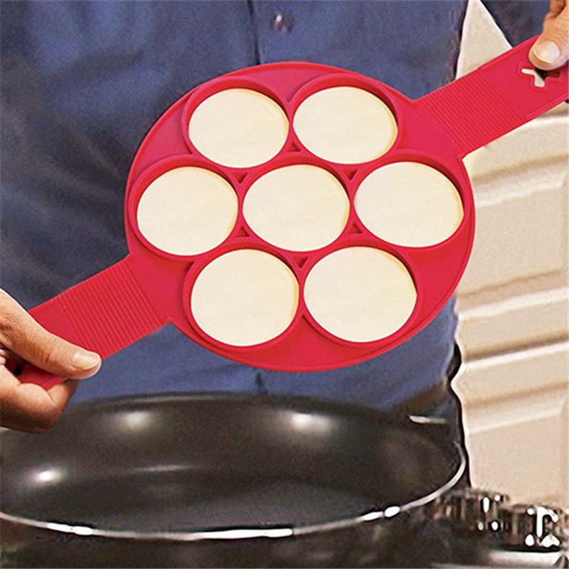7孔硅胶煎饼模具